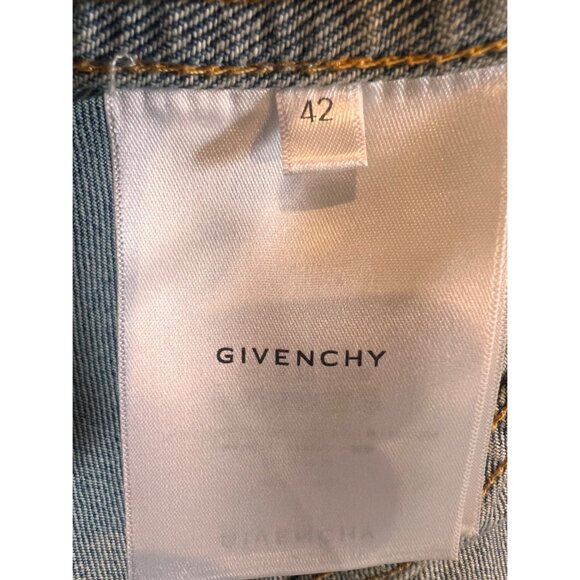 NWOT GIVENCHY Halter Button-Front Denim Mini Dress size 42/ US 6 - Picture 13 of 14